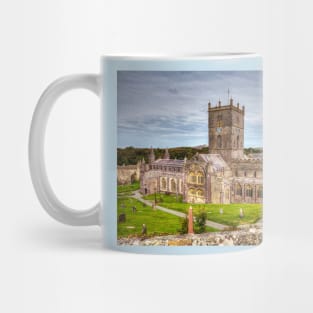 St Davids Cathedral, Pembrokeshire, Wales Mug